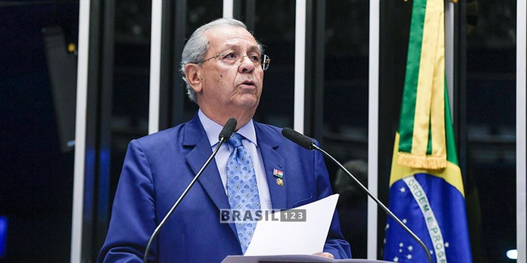 Jayme Campos (União Brasil), presidente do Conselho de Ética do Senado. (Imagem: Senado Federal)