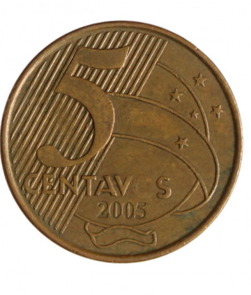 Moeda de 5 Centavos 2005